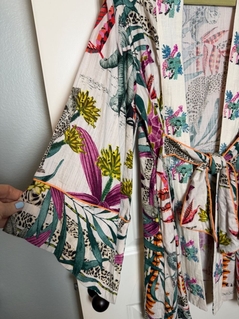 Taj by Sabrina Crippa Kimono Swim Cover Up - Picture 5 of 10